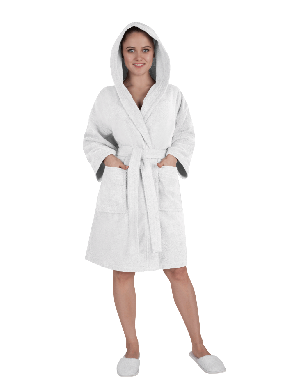 Женские белые халаты
