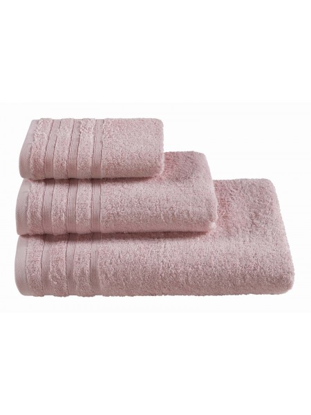Полотенца махровые г/кр бледно-розовый  440 г/м2